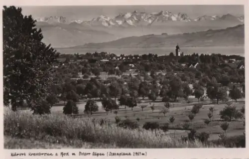 Kressbronn - mit Österreichischen Alpen - ca. 1960