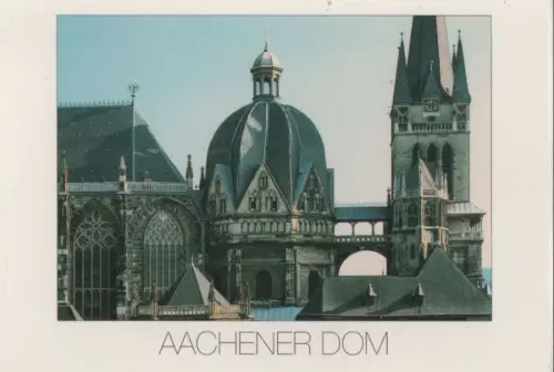 Aachen - Dom, Nordseite - ca. 1995