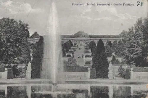 Potsdam, Sanssouci - Große Fontäne