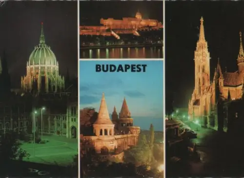 Ungarn - Ungarn - Budapest - mit 4 Bildern - 1973