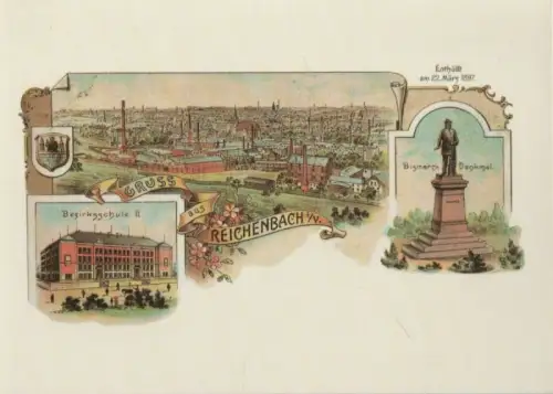 Reichenbach - [REPRO] u.a. Ansicht - ca. 1985
