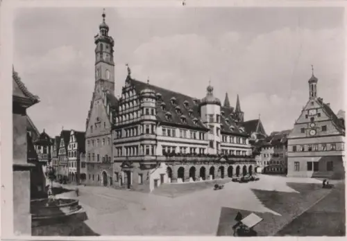 Rothenburg - Rathaus - ca. 1960