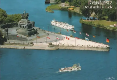Koblenz am Rhein - Deutsches Eck