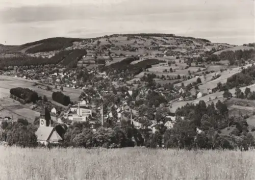 Klingenthal / Sachsen - Blick zum Aschberg