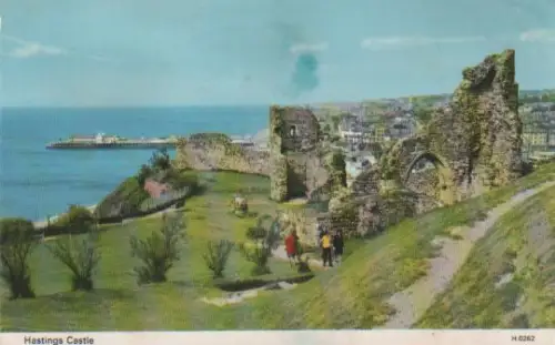 Großbritannien - Großbritannien - Hastings Castle - ca. 1970