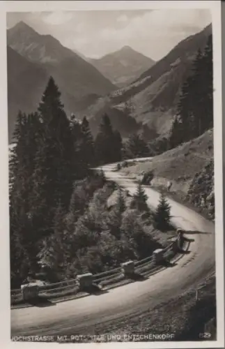 Jochstraße - mit Rotspitze - ca. 1950