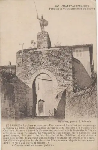 Frankreich - Chazay-d’Azergues - Frankreich - Ville surmontee