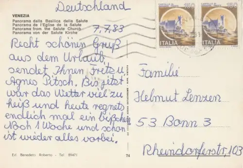 Italien - Venedig - Italien - Panorama