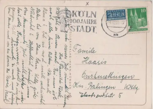 Weihnachtsgruß Kerze