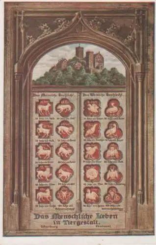 Eisenach Wartburg - Menschliches Leben - ca. 1945