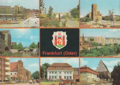 Frankfurt Oder u.a. Marienkirche - ca. 1985