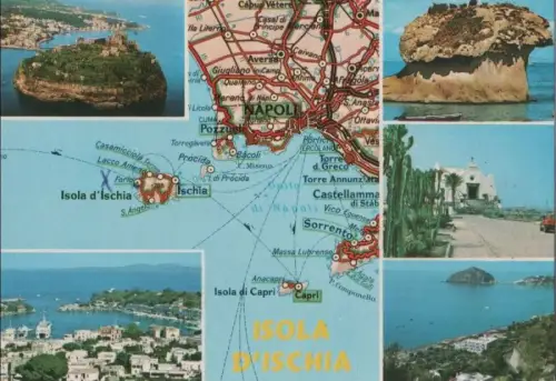 Italien - Italien - Ischia - mit 5 Bildern - 1991