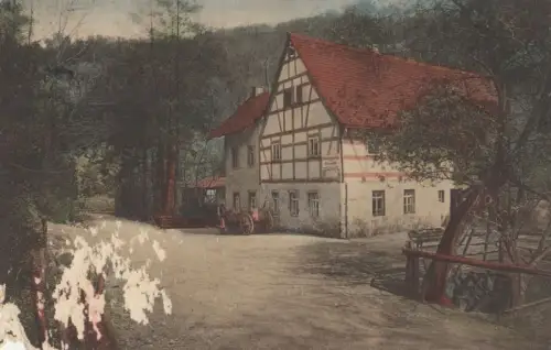 unbekannter Ort - Dresden? Fachwerk