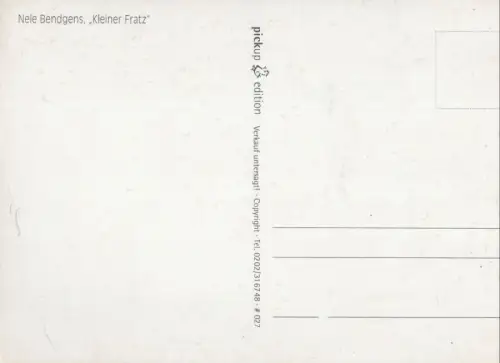 Nele Bendgens - Kleiner Fratz
