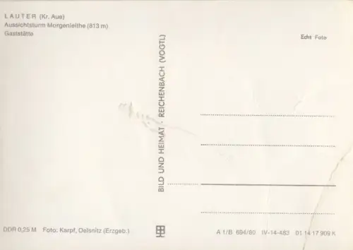 Lauter / Sachsen - Morgenleithe