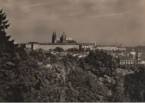 Tschechien - Tschechien - Prag - Praha - Prager Burg mit dem St. Veitsdome - 1961