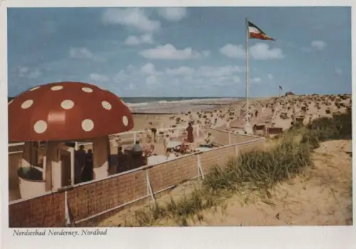 Norderney - Nordbad - ca. 1955
