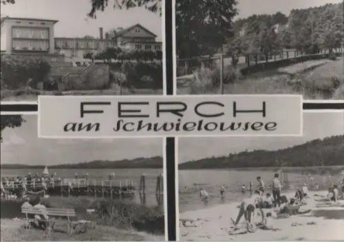 Schwielowsee-Ferch - mit 4 Bildern - 1972