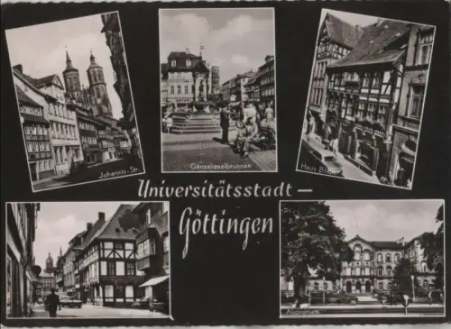 Göttingen - u.a. Haus Börner - 1963