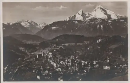 Berchtesgaden - vom Lockstein - ca. 1950