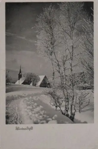 Winteridyll mit Schnee