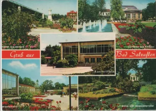 Bad Salzuflen - Salze und Leopoldsprudel - 1978