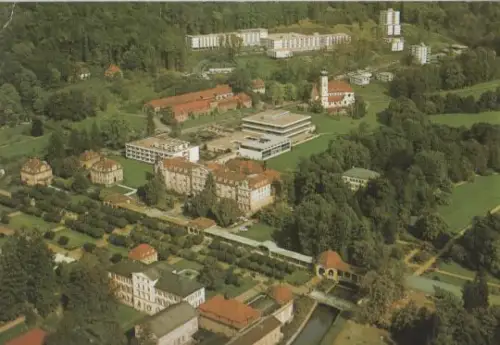 Bad Brückenau Kurhaus - Luftbild - 1978