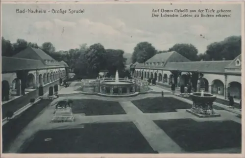 Bad Nauheim - Großer Sprudel - 1935