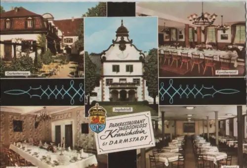 Darmstadt - Jagdschloss Kranichstein - ca. 1970