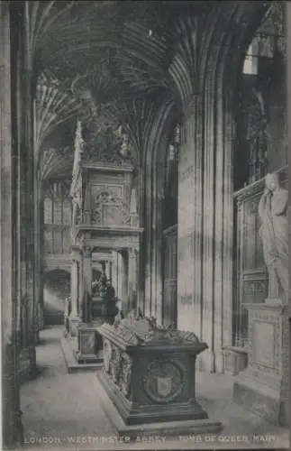 Großbritannien - Großbritannien - London - Westminster Abbey, Tomb of Queen Mary - ca. 1955