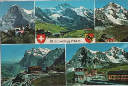 Schweiz - Kleine Scheidegg - Schweiz - 5 Bilder