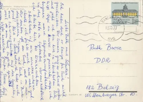 Schweden - Stockholm - Schweden - Riddarholmen