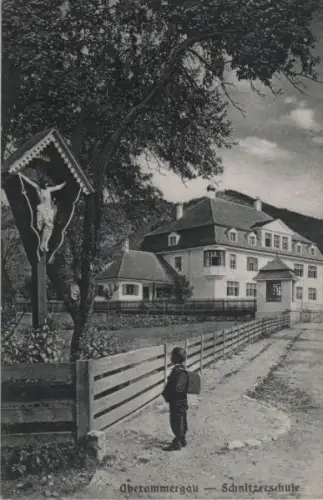Oberammergau - Schnitzerschule - ca. 1950