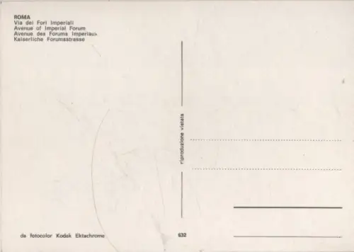 Italien - Rom - Roma - Italien - Kaiserliche Forumsstraße