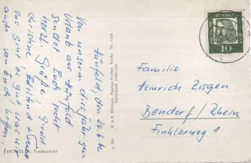 Hünfeld - Totalansicht