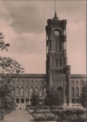 Berlin-Mitte, Rotes Rathaus - 1963