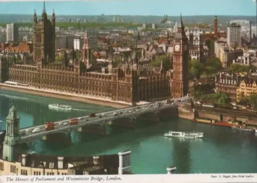 Großbritannien - Großbritannien - London - Houses of Parliament - 1970