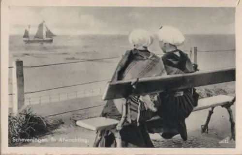 Niederlande - Niederlande - Den Haag, Scheveningen - In Afwachting - ca. 1955