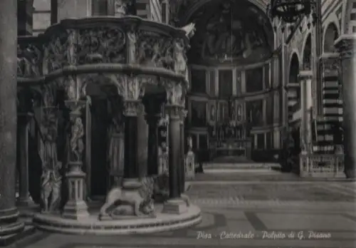 Italien - Italien - Pisa - Kathedrale, Kanzel - ca. 1955