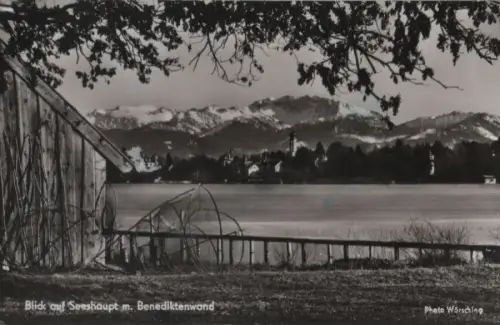 Seeshaupt - mit Benediktenwand - 1951