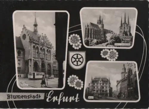 Erfurt - u.a. Anger - 1962