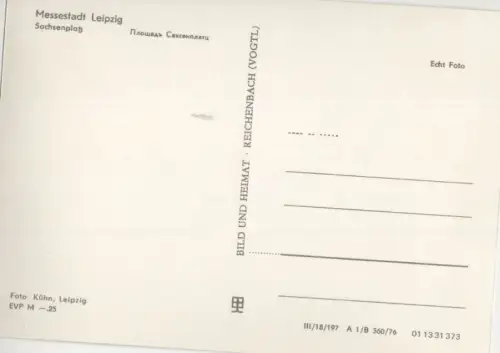 Leipzig - Sachsenplatz