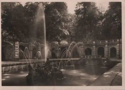 Bayreuth - Grosse Grotte mit Bassin - 1938