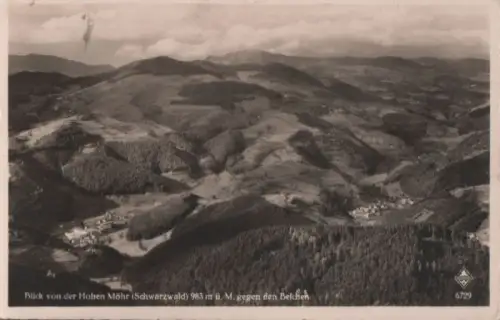 Belchen (Berg) - Blick von Hoher Möhr - 1940