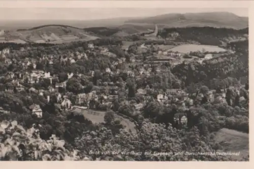 Eisenach mit Burschenschaftsdenkmal - ca. 1955
