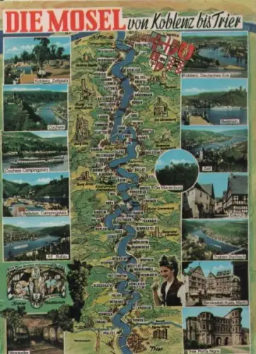 Mosel - u.a. Weinkeller - 1972