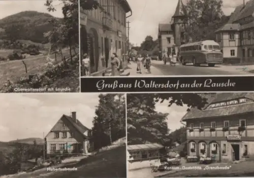 Großschönau-Waltersdorf - u.a. Hubertusbaude - ca. 1970
