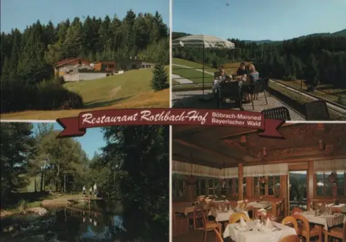 Böbrach - Restaurant Rothbach-Hof - ca. 1985