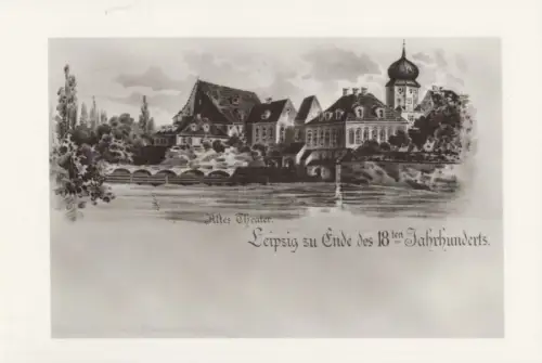 Leipzig - Altes Theater (Reprint)