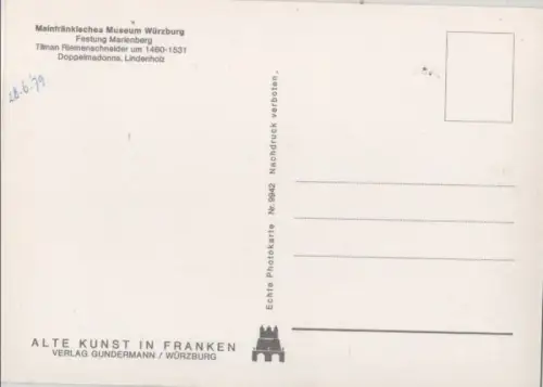 Würzburg Riemenschneider Madonna